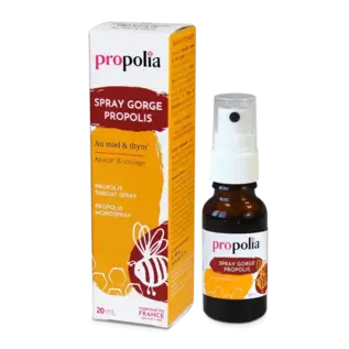PROPOLIA BEE PRODUCTS VERZACHTENDE MONDSPRAY MET PROPOLIS, HONING EN TIJM (20 ML)