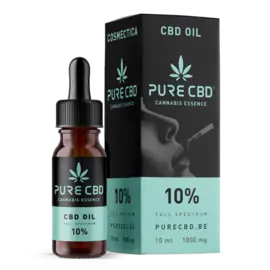 PURE CBD HUILE DE CBD PURE 10 % (10 ML)