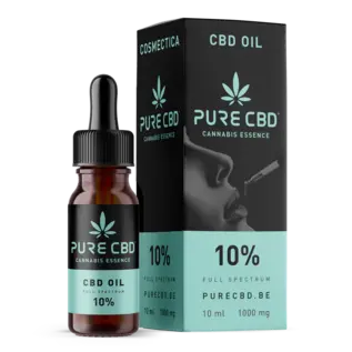 PURE CBD HUILE DE CBD PURE 10 % (10 ML)