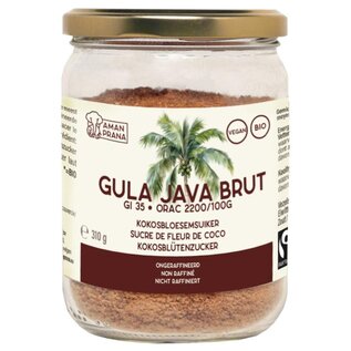 AMANPRANA GULA JAVA BRUT  (310 G)