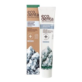 ECODENTA ORGANIC TANDPASTA VOOR GEVOELIGE TANDEN MET ZOUT (75 ML)