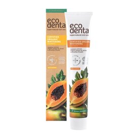 ECODENTA ORGANIC WHITENING TANDPASTA MET PAPAJA (75 ML)