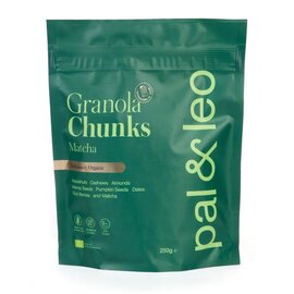 PAL & LEO GRANOLA CHUNKS - MATCHA (250 G)