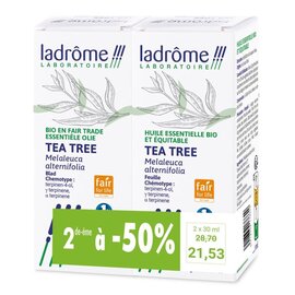 LADRÔME LABORATOIRE DUOPACK BIO ESSENTIËLE OLIE VAN TEA TREE  (2 X 30 ML)