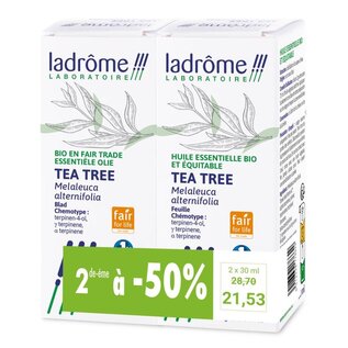 LADRÔME LABORATOIRE DUOPACK BIO ESSENTIËLE OLIE VAN TEA TREE  (2 X 30 ML)