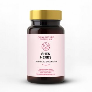 CHINA NATURE FORMULAS TIAN WANG BU XIN DAN - SHEN HERBS 100 COMPRIMÉS)