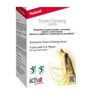 ACTIVO ACTIVO POWER GINSENG  (60 V-CAPS)