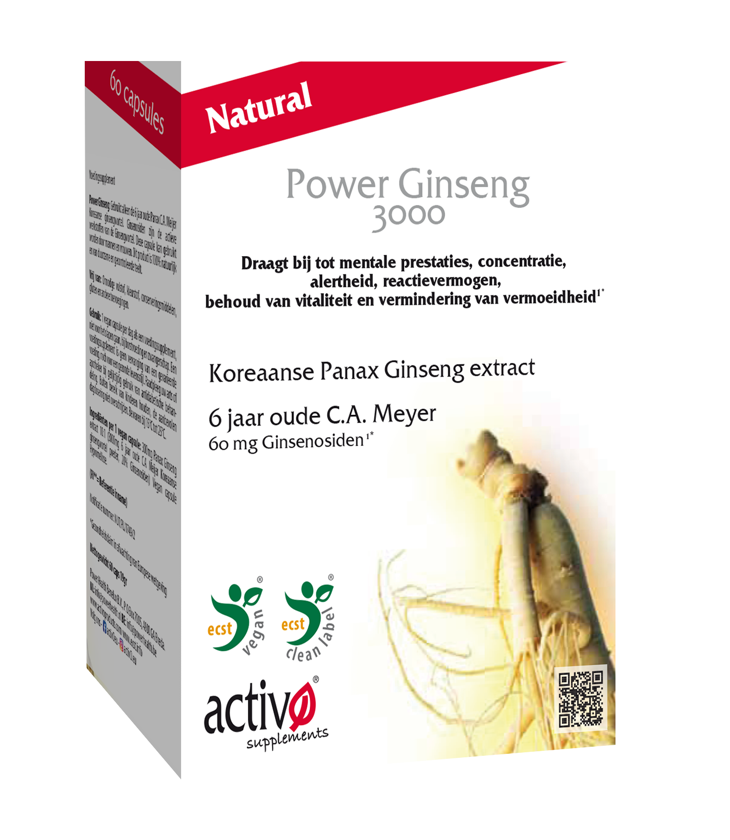 ACTIVO POWER GINSENG (60 V-CAPS)