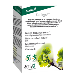 ACTIVO ACTIVO GINKGO PLUS (60 V-CAPS)
