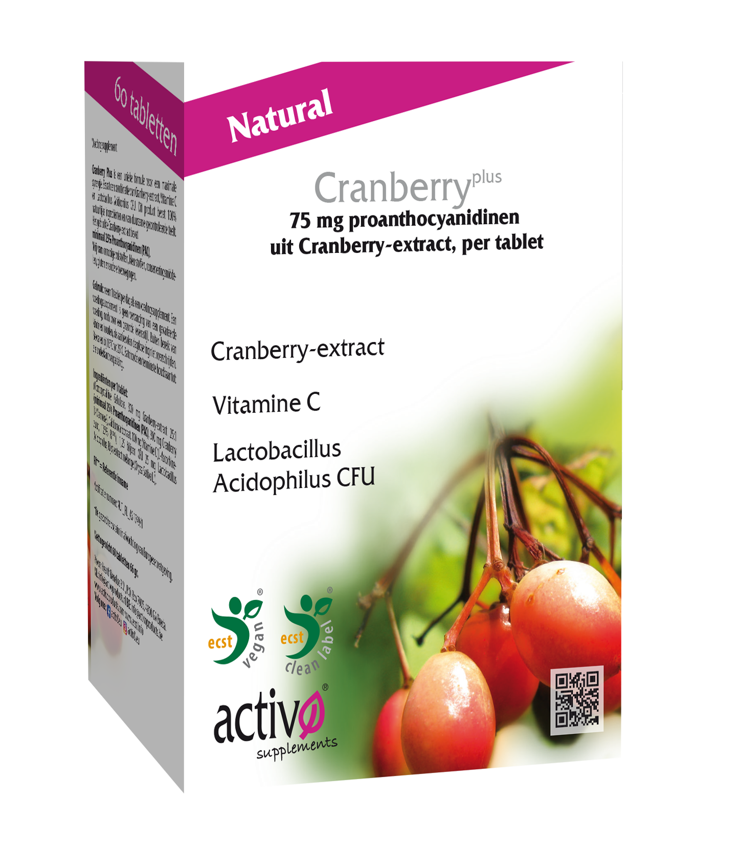 ACTIVO CRANBERRY PLUS (60 TABL)