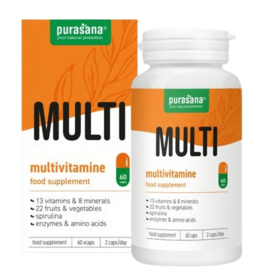 PURASANA NATURAL PROTECTION MULTIVITAMINES (60 GÉLULES)