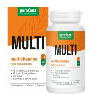 PURASANA NATURAL PROTECTION MULTIVITAMINE (60 CAPS)