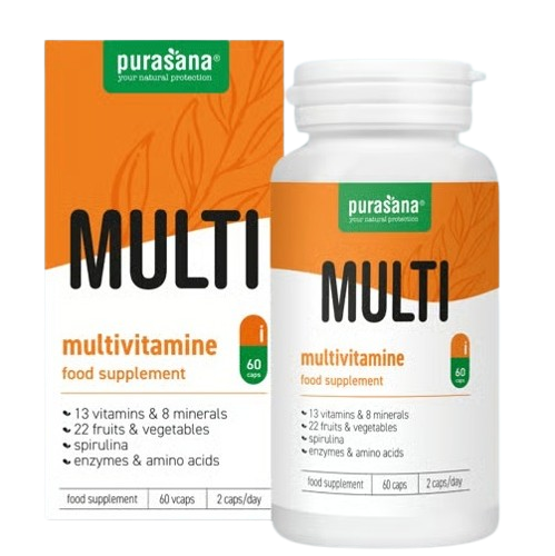 PURASANA NATURAL PROTECTION MULTIVITAMINE (60 CAPS)