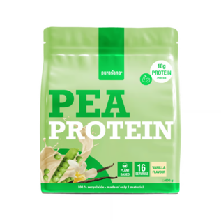 PURASANA NATURAL PROTECTION VEGAN PROTEÏNE ERWT VANILLE (400 G)