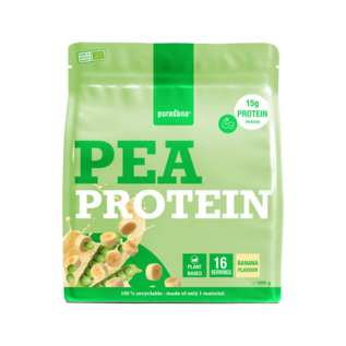 PURASANA NATURAL PROTECTION VEGAN PROTEÏNE ERWT BANAAN (400 G)