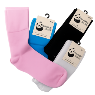 GREVEL SOCKS LOT DE 2 PAIRES DE CHAUSSETTES EN BAMBOU BLANCHES (39/42)