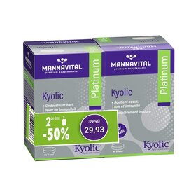 MANNAVITAL NATURAL PRODUCTS DUOPACK KYOLIC PLATINUM (2 x 60 V-TABLETTEN)