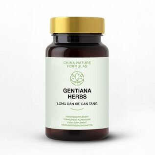 CHINA NATURE FORMULAS LONG DAN XIE GAN TANG - GENTIANA HERBS (100 COMPRIMÉS)