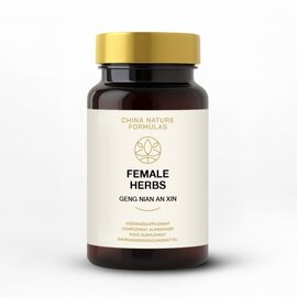CHINA NATURE FORMULAS GENG NIAN AN XIN - FEMALE HERBS (100 TABLETTEN)