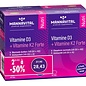 MANNAVITAL NATURAL PRODUCTS DUO PACK VITAMINE D3 + VITAMINE K2 FORTE (2 X 90 CAPS)