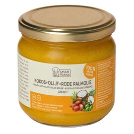 AMANPRANA EXTRA VIERGE COCOS + OLIJF + RODE PALM (325 ML)