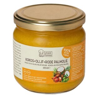 AMANPRANA EXTRA VIERGE COCOS + OLIJF + RODE PALM (325 ML)