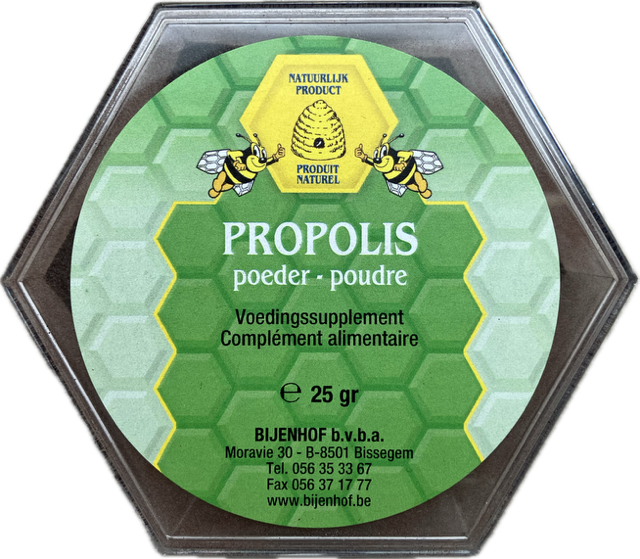 BIJENHOF BEE PRODUCTS PROPOLIS POEDER (25 G)