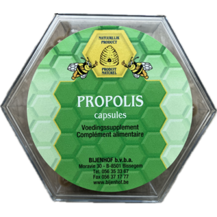 BIJENHOF BEE PRODUCTS PROPOLIS CAPSULES (60 CAPSULES)