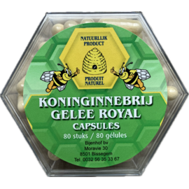 BIJENHOF BEE PRODUCTS KONINGINNENBRIJ (80 CAPS)