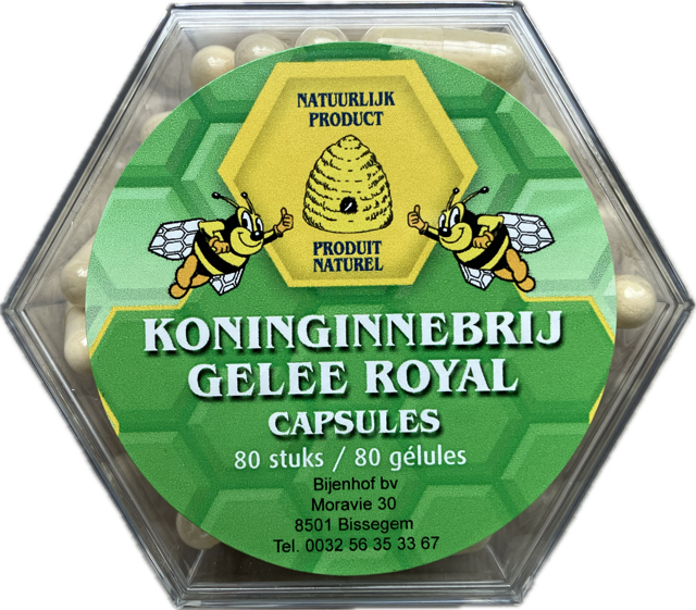 BIJENHOF BEE PRODUCTS KONINGINNENBRIJ (80 CAPS)