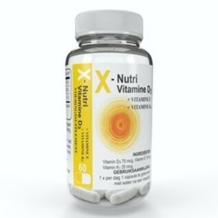 X-NUTRI X- NUTRI VITAMINE D3 + E + K1 (60 CAPS)