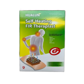 CHINA NATURE BALM LOTION OIL  HUALUN SELF-HEATING PLEISTERS (4 PLEISTERS)