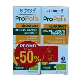 LADRÔME LABORATOIRE DUOPACK PROPOLIS EXTRACT BIO BRUINE + GROENE PROPOLIS (2 X 50 ML)