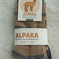 GREVEL SOCKS 2-PACK ALPAKA SOKKEN GESTREEPT ECRU/BRUIN  (MAAT 35/38)