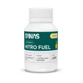 SANAS SPORTS NUTRITION NITRO FUEL PINEAPPLE (15 x 100 ML)