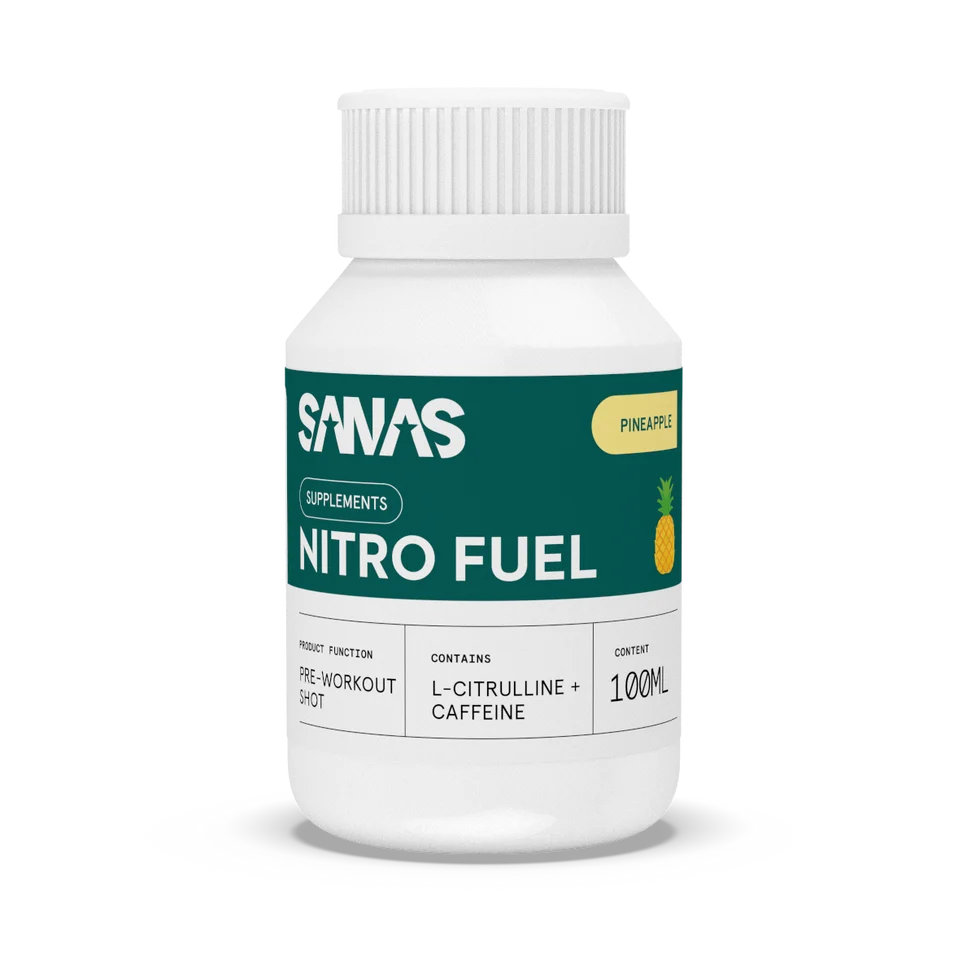 SANAS SPORTS NUTRITION NITRO FUEL PINEAPPLE (15 x 100 ML)