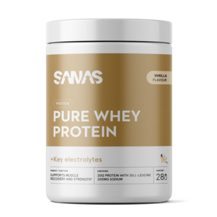 SANAS SPORTS NUTRITION PURE WHEY PROTEIN VANILLA (700 G)