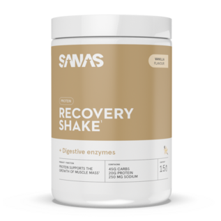 SANAS SPORTS NUTRITION RECOVERY SHAKE VANILLA (1125 G)