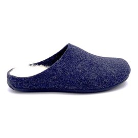 FELLHOF LAMBSKIN PANTOFFELS  WOL OPEN JEANS (MAAT 39)