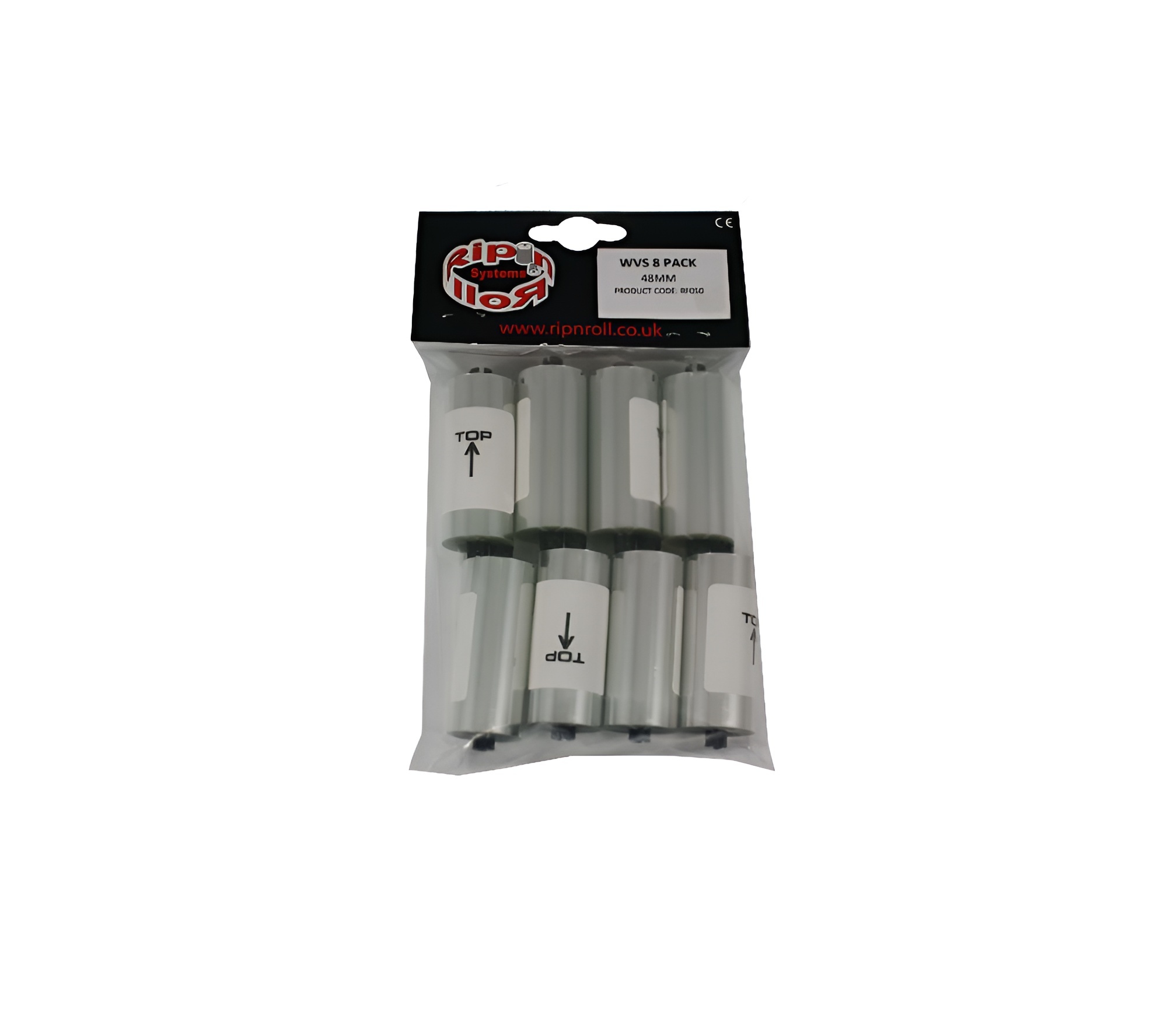 RipNRol  RipNRoll WVS + Platinum Roll off film 48mm 8 pack