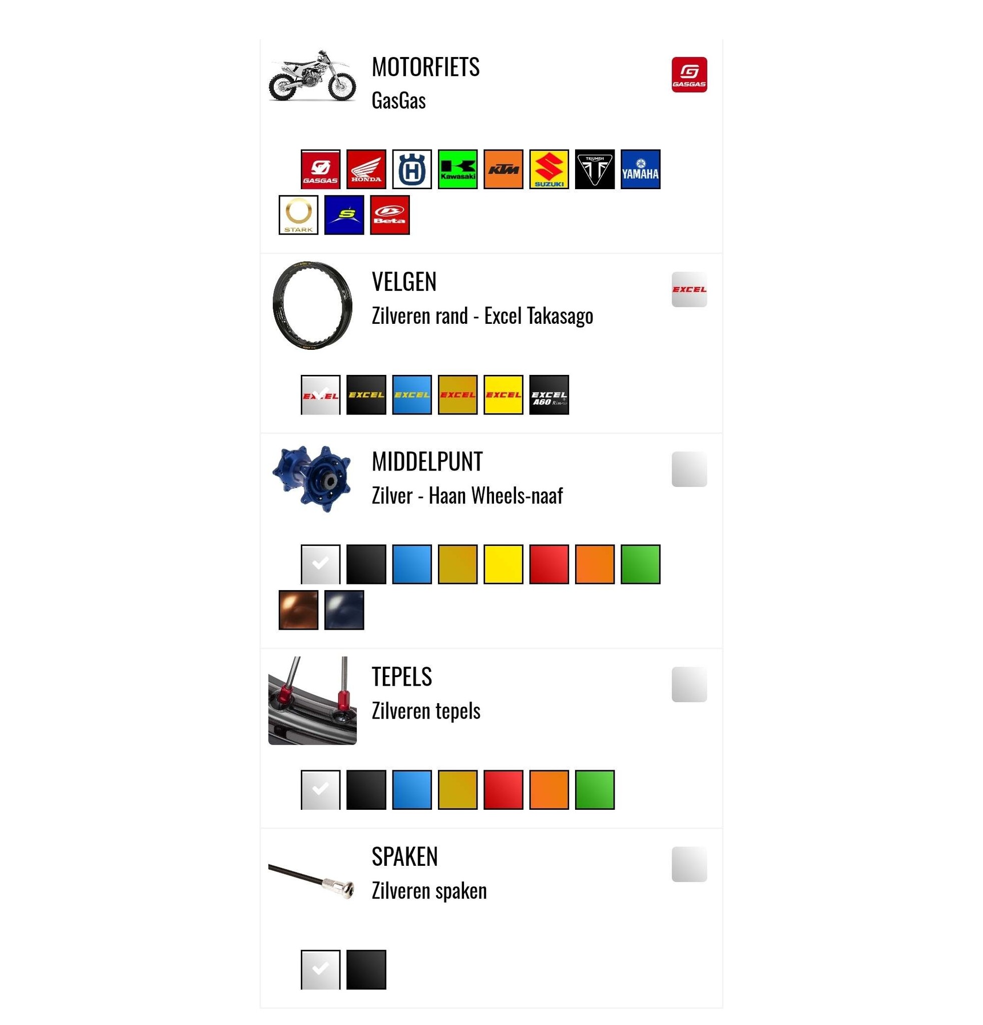 Haan Haan Wheels Bij MX banden