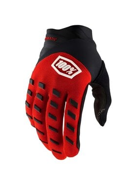 100% 100% AIRMATIC handschoenen Red/Black