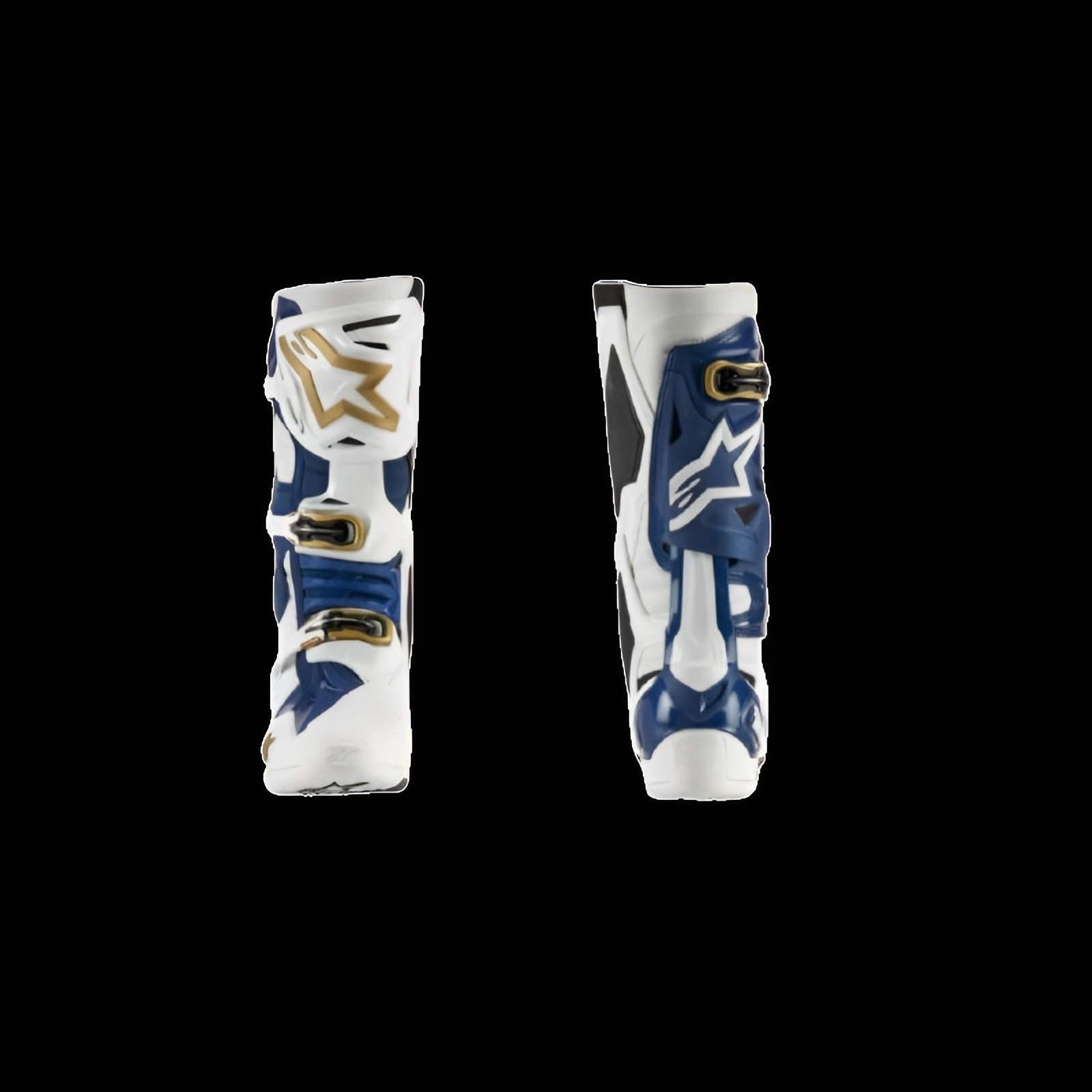 Alpinestars ALPINESTARS Boots Tech 10 LE DRESS WHITES-TROPICAL WHITE / DARK BLUE / GOLD