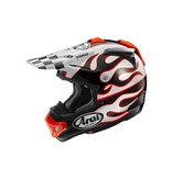 Arai ARAI MX-V EVO, FLAME WHITE