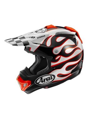 Arai ARAI MX-V EVO, FLAME WHITE