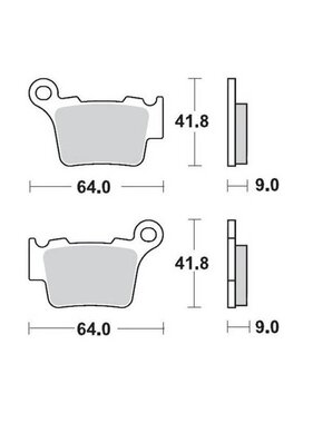 moto master MMT Nitro Remblok R. past voorKTM 04- HVA 06- SX85 21-