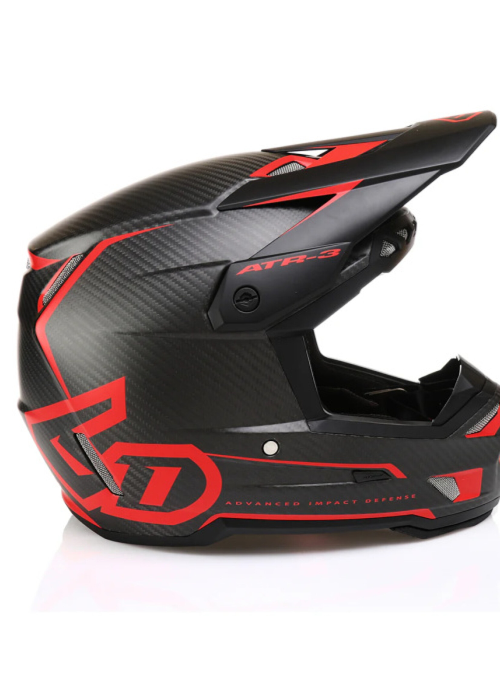 6D 6D Helm ATR-3 Nova Mat Rood