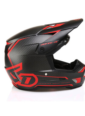 6D 6D Helm ATR-3 Nova Mat Rood