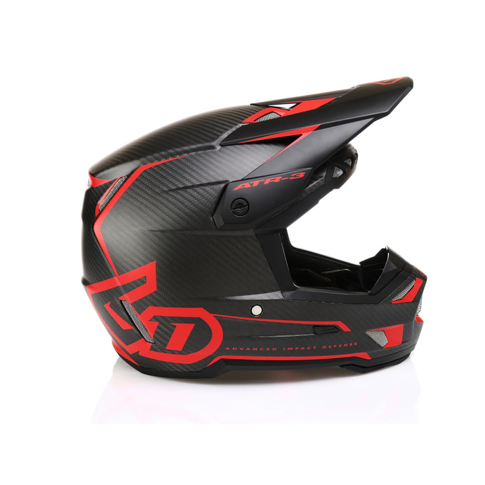 6D 6D Helm ATR-3 Nova Mat Rood