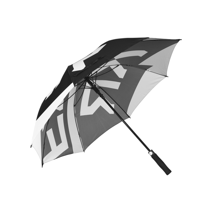 fxr  FXR PARAPLU 25 ZWART/WIT - OS